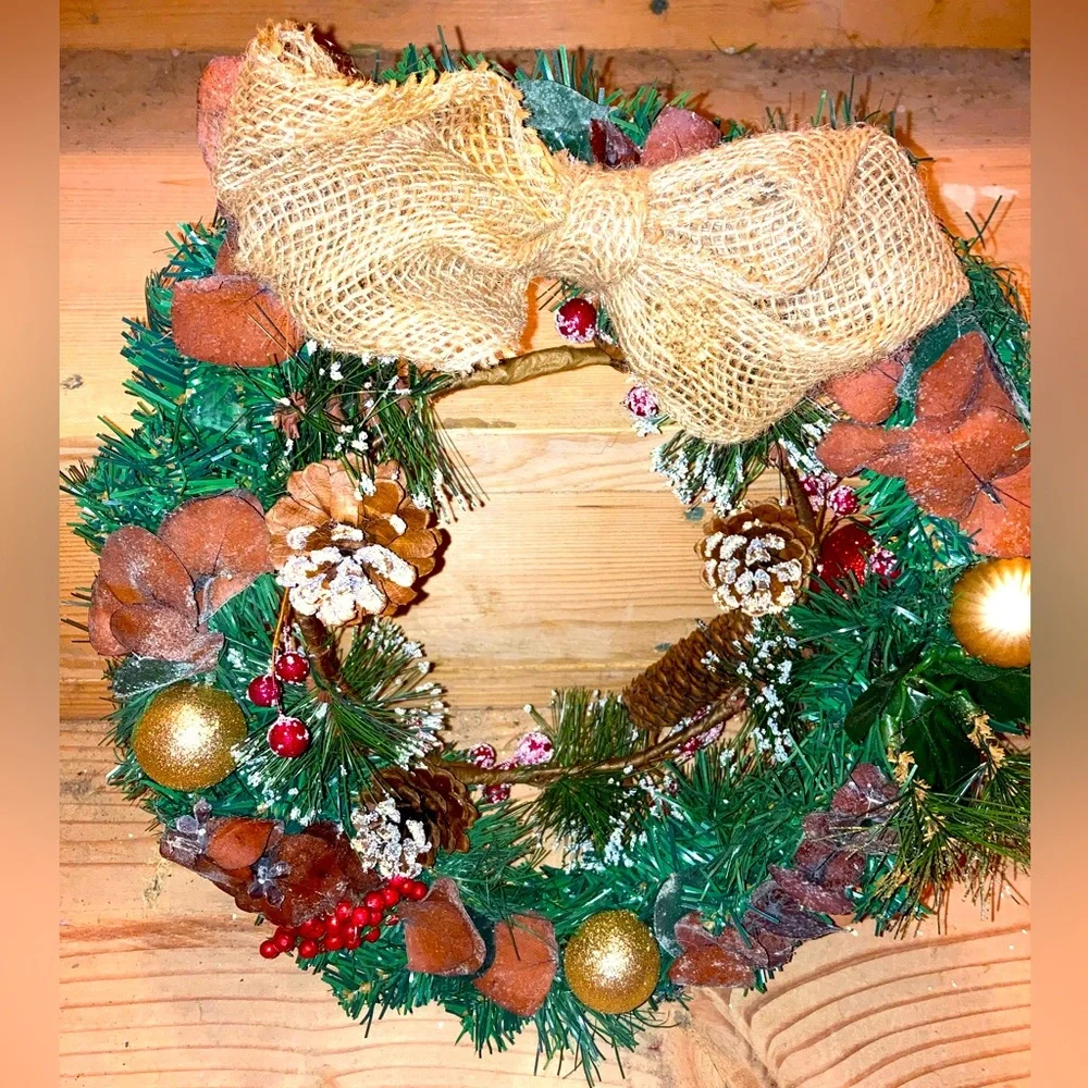 Handmade Holiday/Christmas Wreath